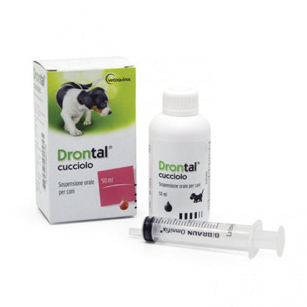 Vetoquinol | Drontal Cucciolo Sospensione Orale Antiparassitario