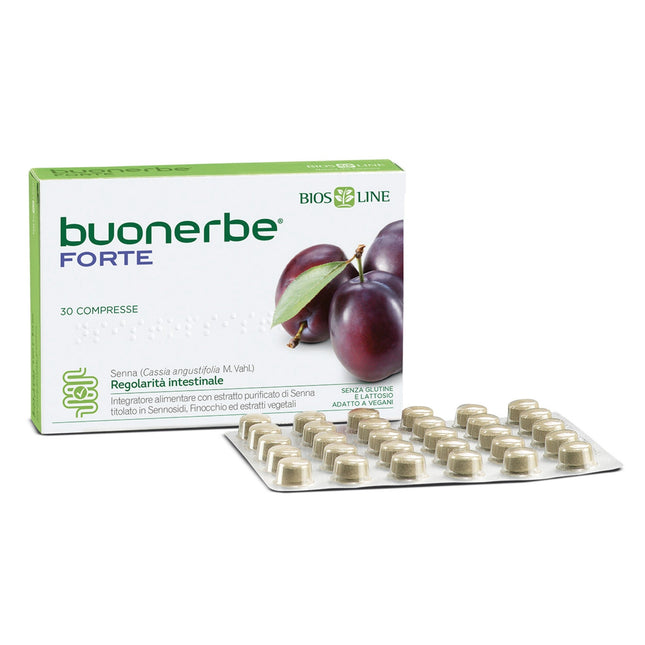 Bios Line | Buonerbe Forte Integratore per regolare il transito intestinale
