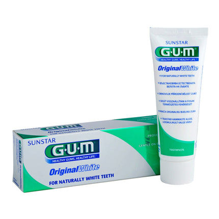 Sunstar | Dentifricio GUM® Original White Sbiancamento Delicato Protettivo