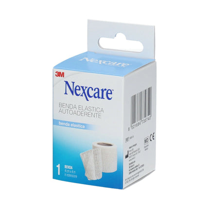 3M | Nexcare Benda Elastica Autoaderente 4x4cm Protezione per Ferite