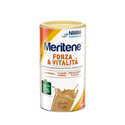 Nestlé | Meritene Caffè Integratore Proteine, Vitamine & Minerali – 270g