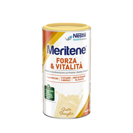 Nestlé | Meritene Vaniglia Integratore Proteine, Vitamine & Minerali – 270g