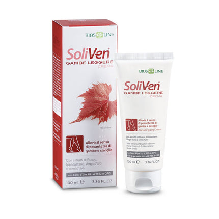 Bios Line | SoliVen Crema per Gambe Leggere e Benessere Circolatorio 100ml​