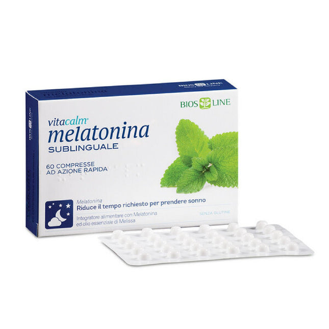 Bios Line | Vitacalm® Melatonina Sublinguale – Integratore per il Sonno