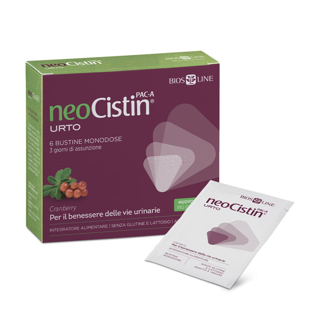 Bios Line | NeoCistin PAC-A Urto Integratore per Benessere delle Vie Urinarie
