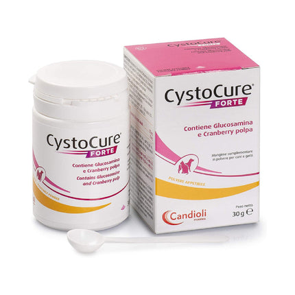 Candioli | Cystocure Forte Polvere 30g – Salute Urinaria di Cani e Gatti