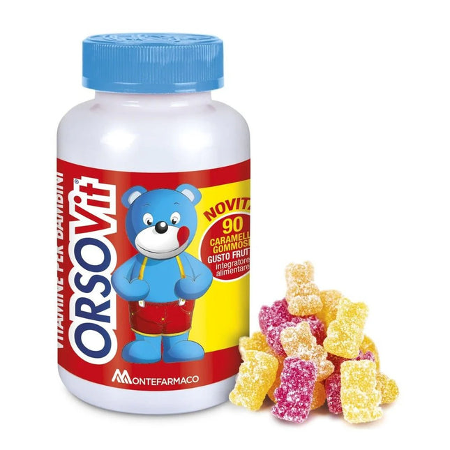 ORSOVit | Vitamine per bambini - 90 Caramelle Gommose