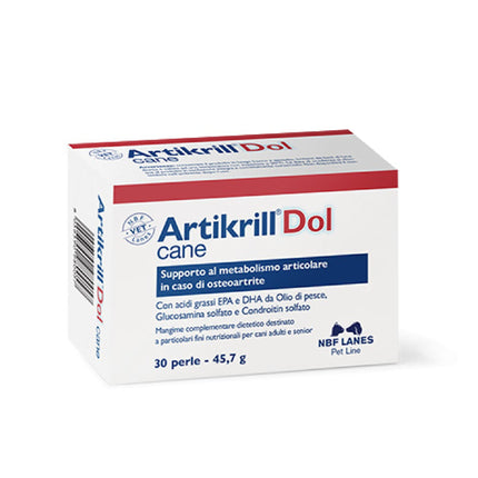 NBF Lanes | Artikrill Dol Cane 30 Perle Integratore Articolare 