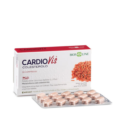 Bios Line | CardioVis Integratore per Regolare i Livelli di Colesterolo 