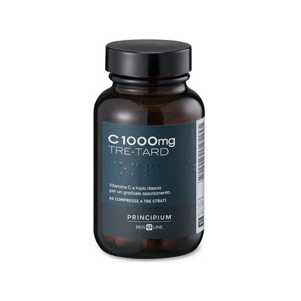 Bios Line | Principium C 1000mg Tre-Tard  con Vitamina C in 60 Compresse