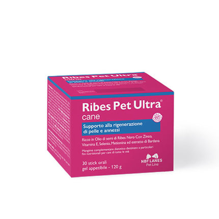 NBF Lanes | Ribes Pet Ultra Cane – Rigenerazione della Pelle – 30 stick gel