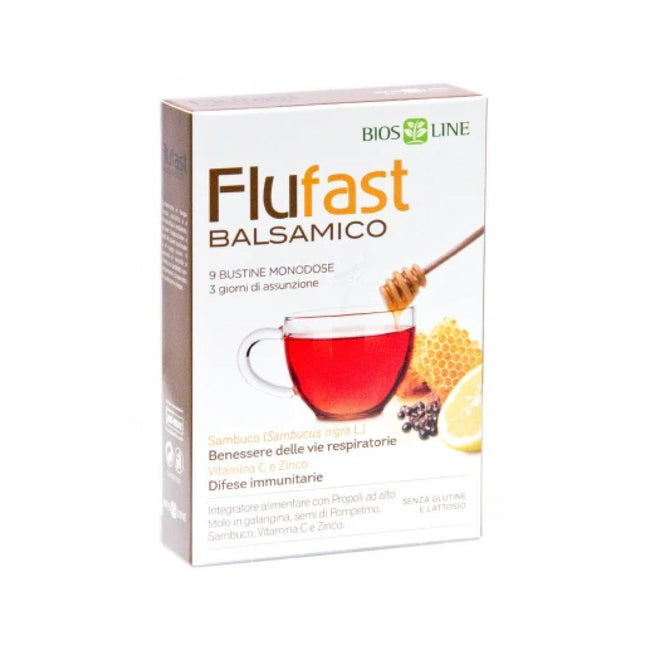 Bios Line | Flufast Respiro Solubile Balsamico Benessere Respiratorio
