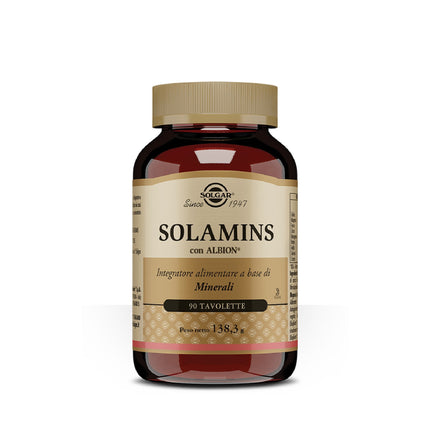 Solgar | Solamins Integratore Minerale per Energia e Benessere 90cps
