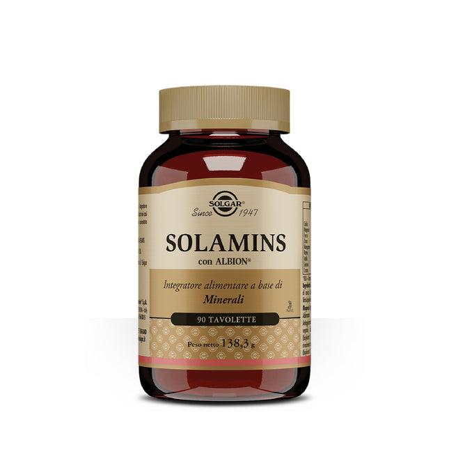 Solgar | Solamins Integratore Minerale per Energia e Benessere 90cps