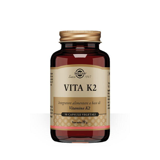 Solgar | Vita K2 – Integ ratore Vegetale Vitamina K2 – 50cps