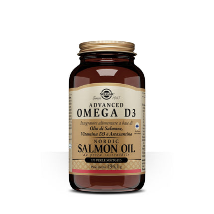 Solgar | Advanced Omega D3 Integratore per Cuore Cervello e Vista 