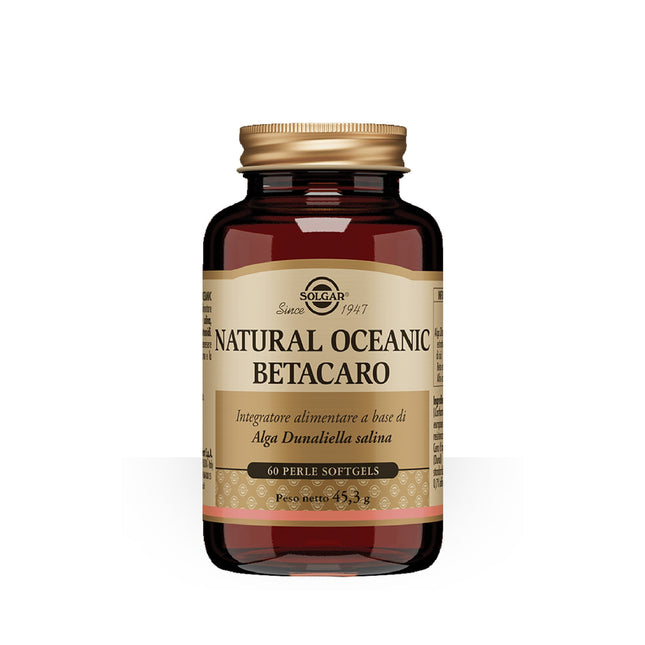 Solgar | Natural Oceanic Betacaro – Integratore di Beta-Carotene