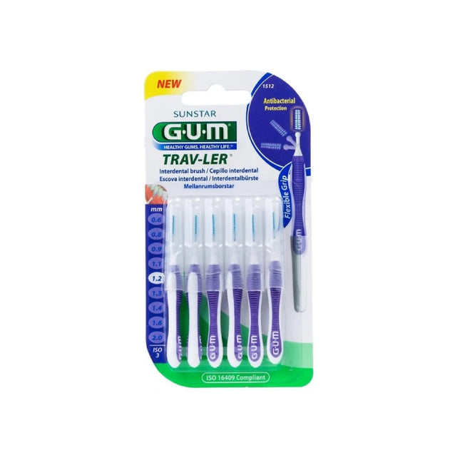 Sunstar | GUM® Trav-Ler 1512 Scovolino Interdentale 1.2 mm – 6pz
