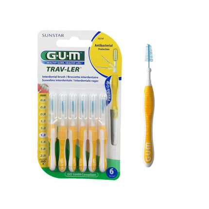 Sunstar | GUM® Trav-Ler 1514 Scovolino Interdentale 1.3 mm – 6pz