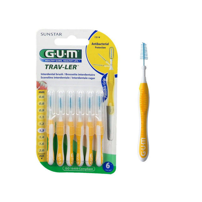 Sunstar | GUM® Trav-Ler 1514 Scovolino Interdentale 1.3 mm – 6pz