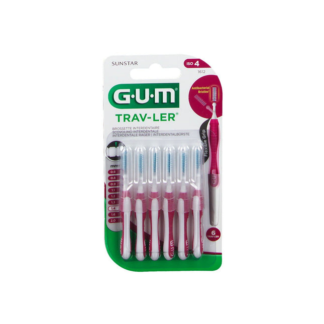 Sunstar | GUM® Trav-Ler 1612 Scovolino Interdentale 1.4mm – 6pz