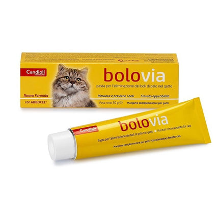 Candioli | Bolo Via Pasta per Eliminazione Boli di Pelo nei Gatti 50gr