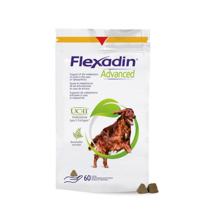 Vetoquinol | FleXadin Advanced Cane 60 tavolette Supporto per Articolazioni