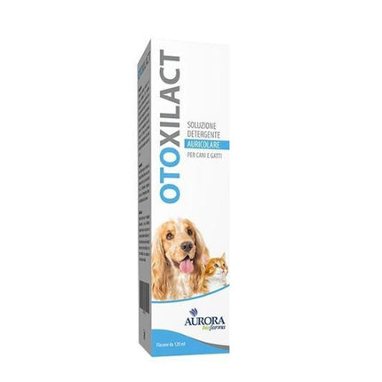 Aurora Licensing | Otoxilact Detergente Auricolare per Cani e Gatti – 120 ml
