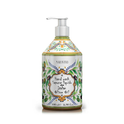 Rudy Profumi | Maioliche Sapone Liquido Idratante Olio d'Oliva, 500ml
