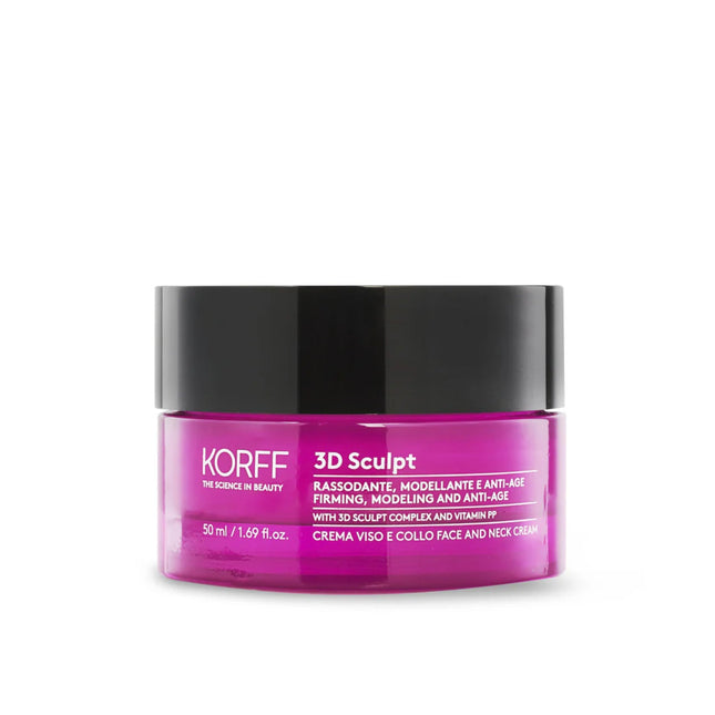 Korff | 3D Sculpt Crema Viso e Collo Rigenerante Antirughe – 50ml