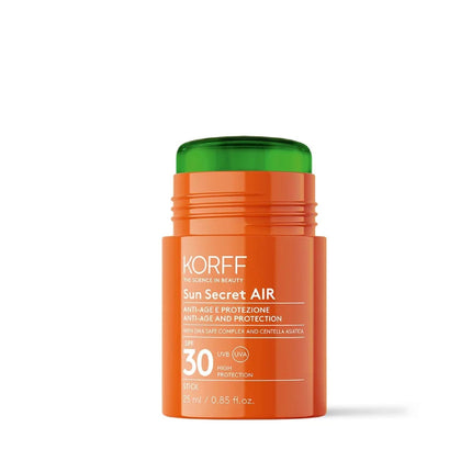 Korff | Sun Secret Air Stick Protezione Solare Viso Anti-età SPF30 – 25ml