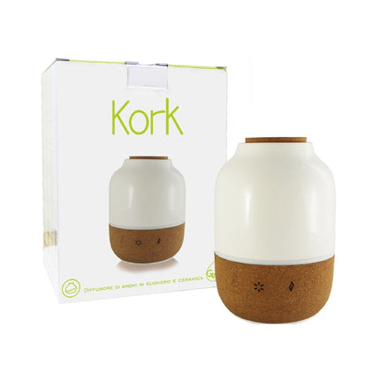 Kork Diffusore Aromi Ultrasonico & Umidificatore – Design Elegante