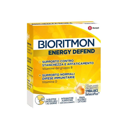Dompé | BioritmonEnergy Defend Integratore di Vitamine B6, B9, B12 e D