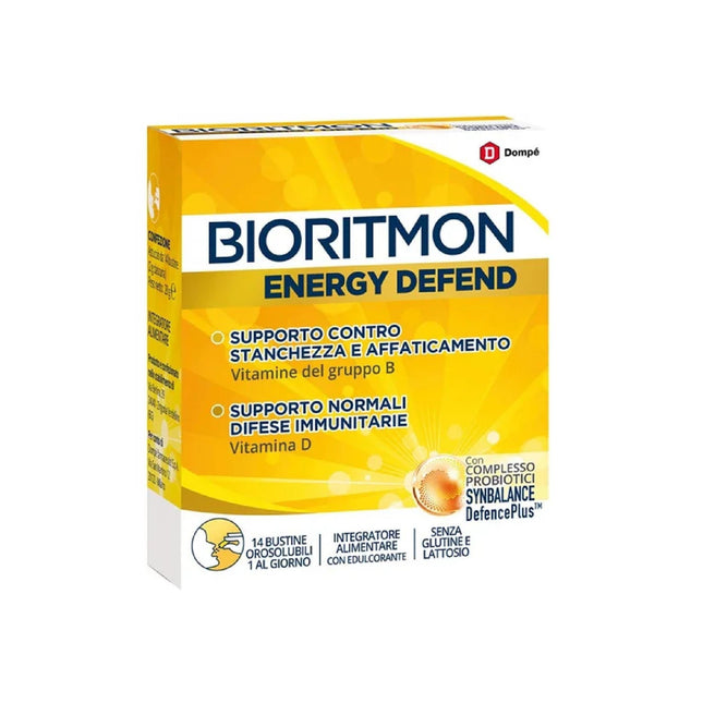 Dompé | BioritmonEnergy Defend Integratore di Vitamine B6, B9, B12 e D