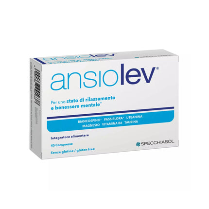 Specchiasol | Ansiolev Compresse Integratore Alimentare per Calma e Relax 45Cps