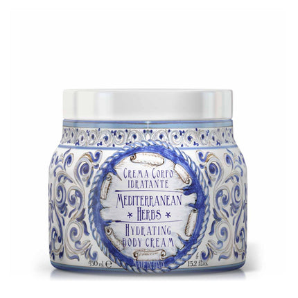 Rudy Profumi | Maioliche Crema Corpo Idratante Erbe del Mediterraneo, 450ml
