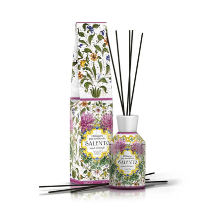 Rudy Profumi | Maioliche Diffusore a Bastoncini Fragranza Salento, 100ml
