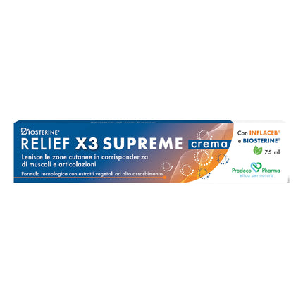 Prodeco Pharma | Biosterine Relief X3 Supreme Crema per Articolazioni