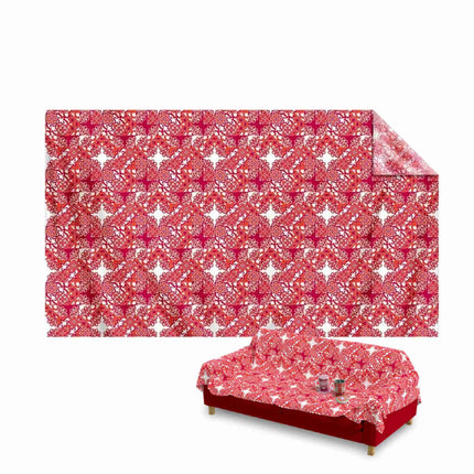 EFAS | Colors Pareo Red Telo Mare Multiuso Eco Friendly