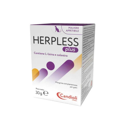 Candioli | Herpless Plus in Polvere Integratore per Gatti – 30g