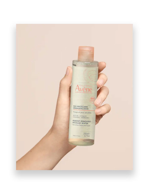 Avène Acqua Micellare 400ML - Struccante Delicato e Detergente Idratante per Viso e Occhi