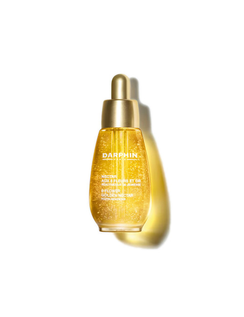 Darphin 8-Flower Golden Nectar - Olio Essenziale, Rivitalizzante, Nutriente con Oro 24k