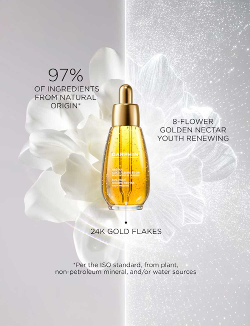 Darphin 8-Flower Golden Nectar - Olio Essenziale, Rivitalizzante, Nutriente con Oro 24k